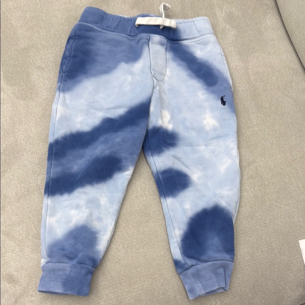Polo Kids Blue Tie-Dye Joggers